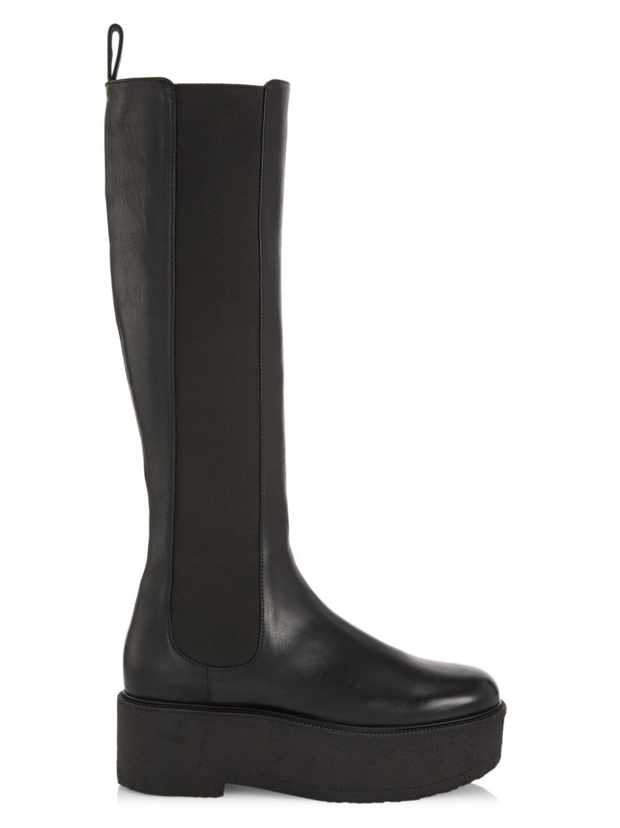 STAUD Palamino Leather Tall Boots | Saks Fifth Avenue