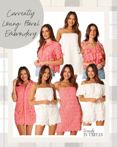 Currently loving- floral embroidery!

Embroidery romper- spring clothes - floral romper - embroidered dress- wedding guest dress 

#LTKstyletip #LTKSeasonal