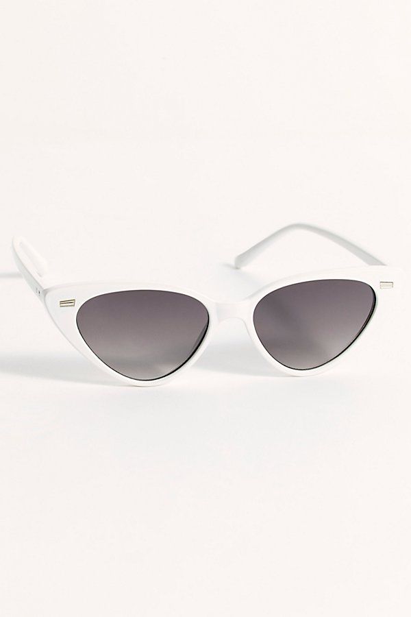 Olympic Cat Eye Sunglasses by Free People, Creme, One Size | Free People (Global - UK&FR Excluded)
