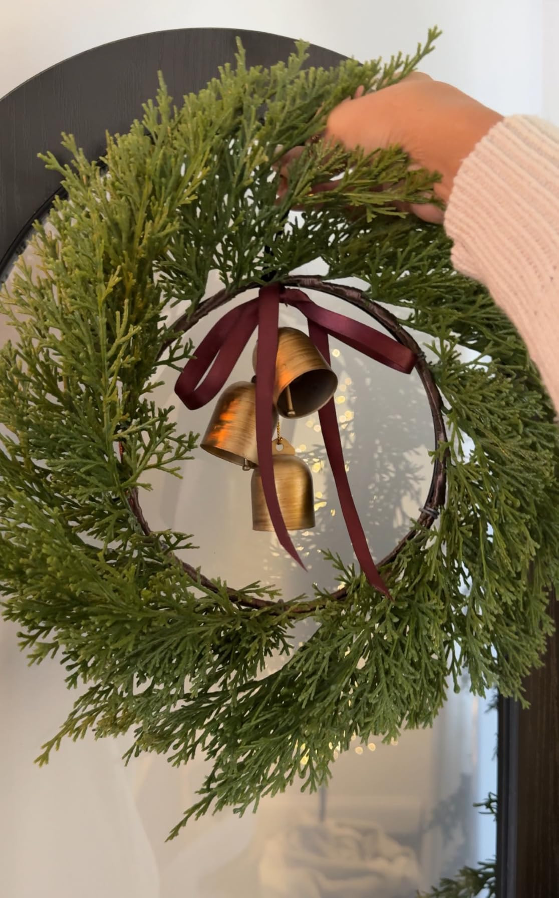 Double Face Ivory Satin Ribbon 1-1/2 inch X 50 Yards Polyester Ivory Ribbon for Gift Wrapping Ver... | Amazon (US)