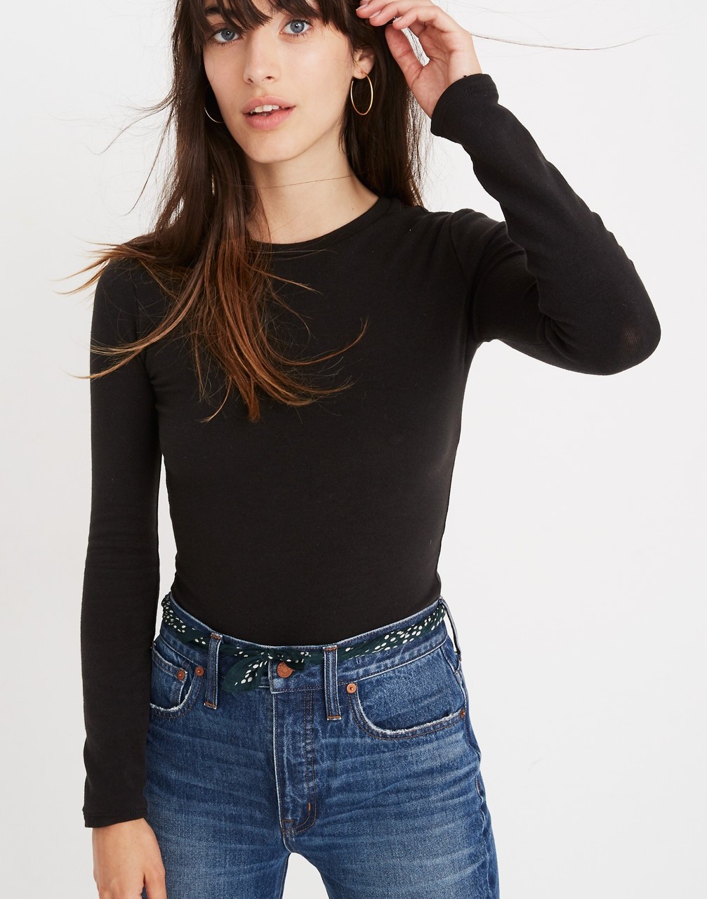 Crewneck Bodysuit | Madewell