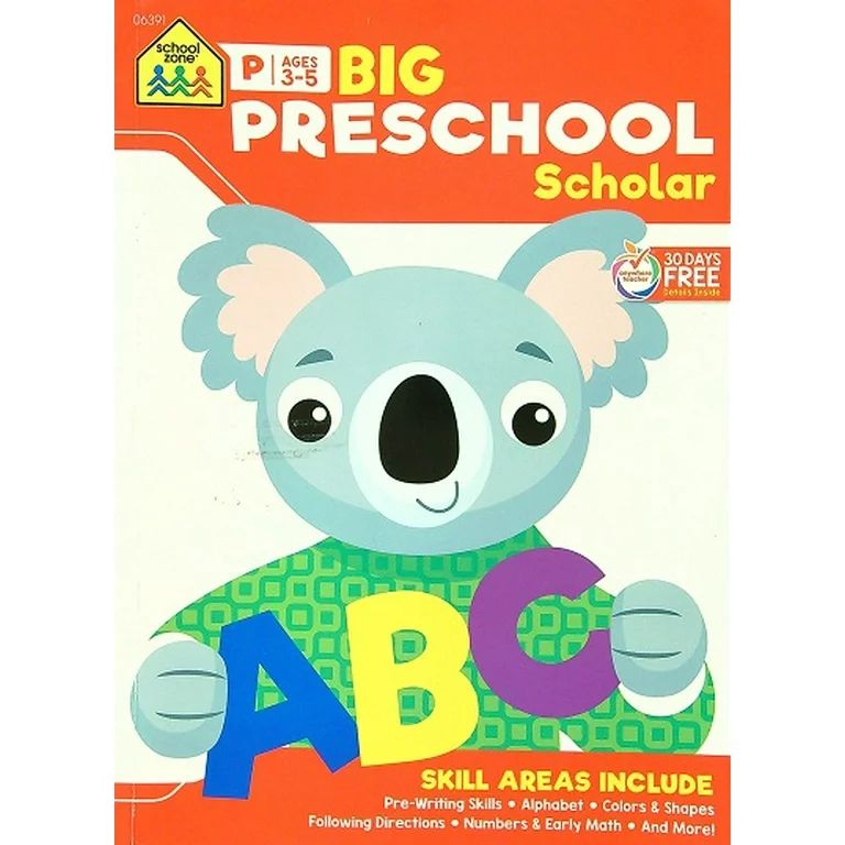 School Zoon Big Preschool Scholar (Walmart Exclusive) - Walmart.com | Walmart (US)