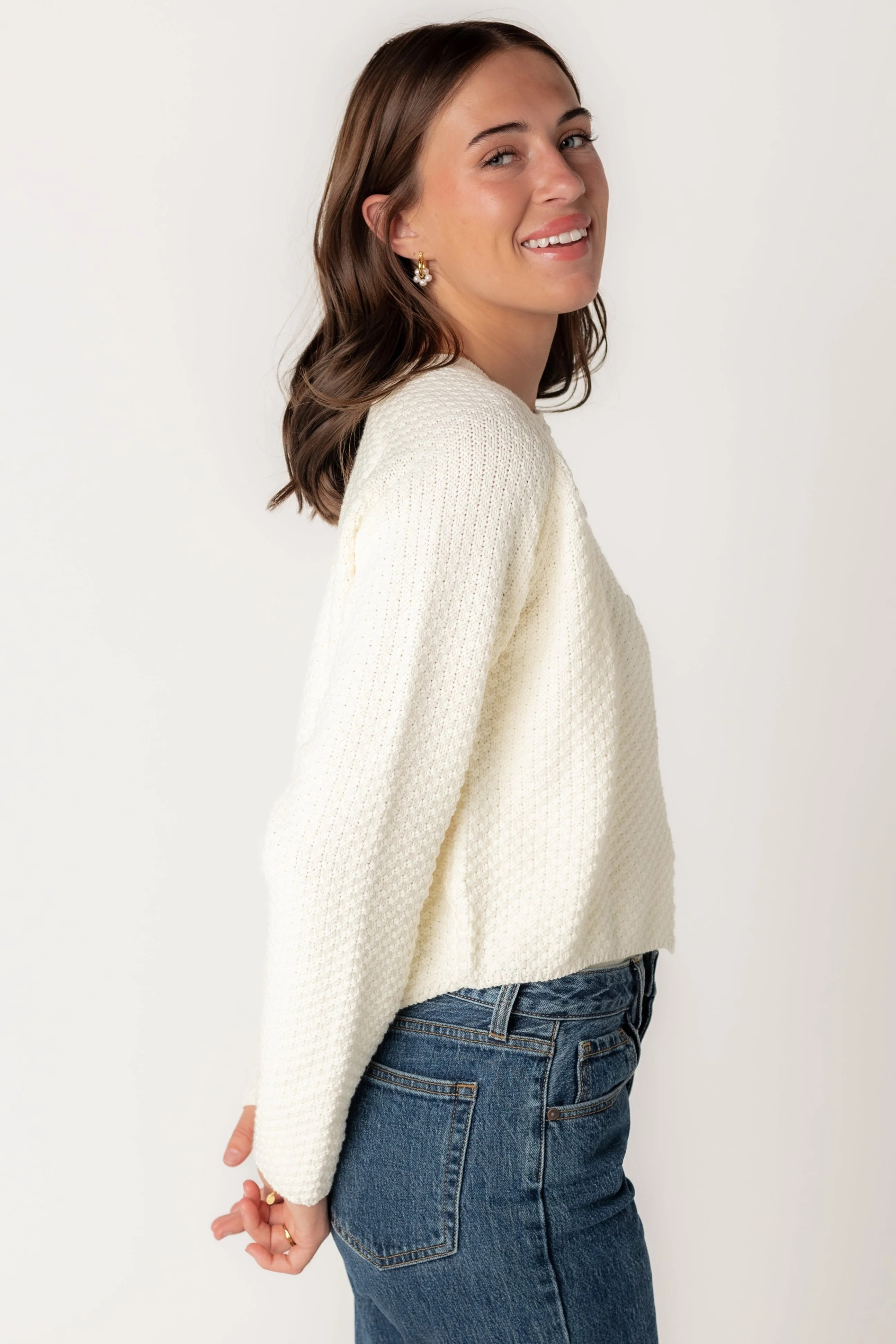 Parks Textured Cardigan | Called To Surf