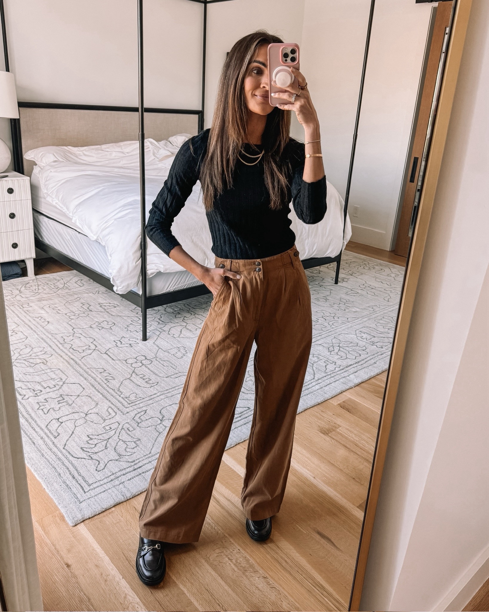 best wide leg pants for fall on sale @madewell! 🤎 super flattering and great for those dressier occasions! 

#LTKSaleAlert