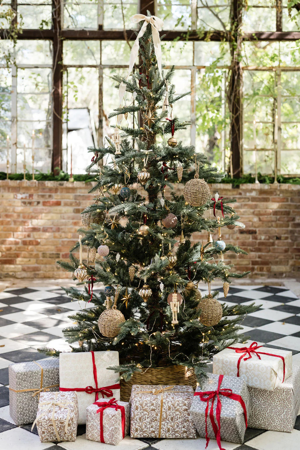 Natural Woven Ornament | Cottage and Key