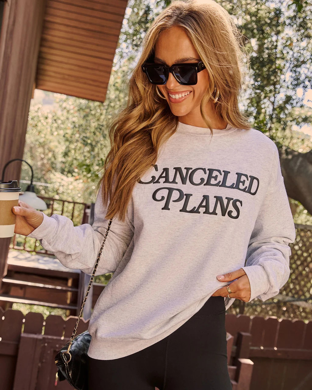 Canceled Plans Fleece Graphic Sweatshirt | VICI