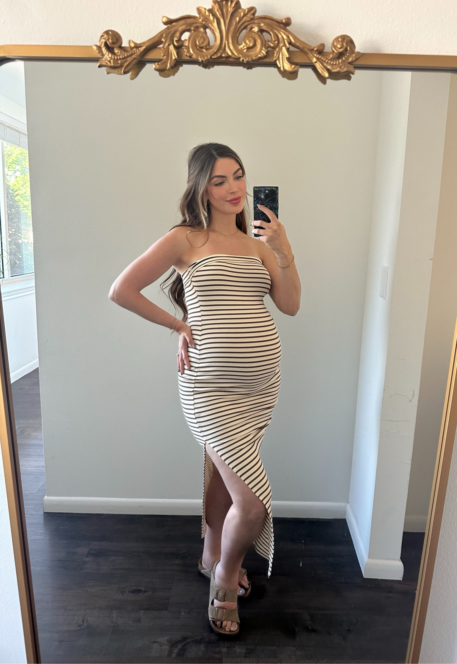 Non-maternity dress from Amazon that comes in all of the colors 

Wearing a size small 

#LTKfindsunder50 #LTKbump #LTKbaby