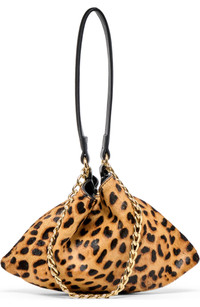 Click for more info about Jagger Animal Print Genuine Calf Hair Shoulder Bag