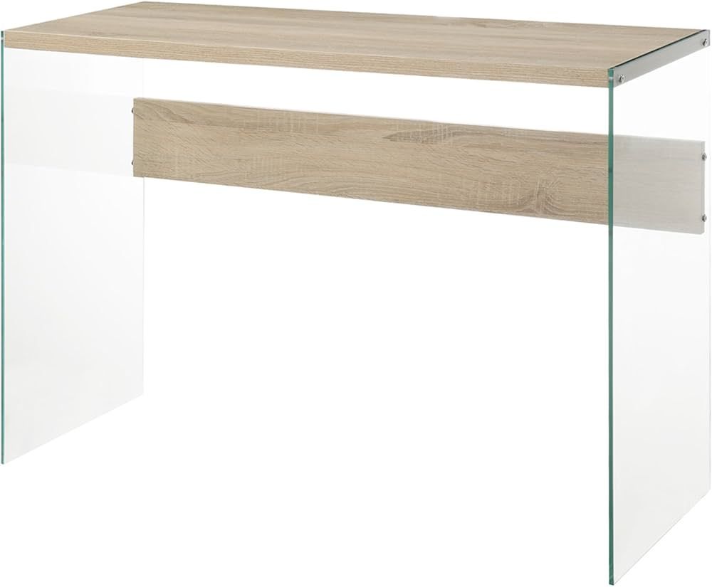 Convenience Concepts SoHo Console Table/Desk, Weathered White | Amazon (US)