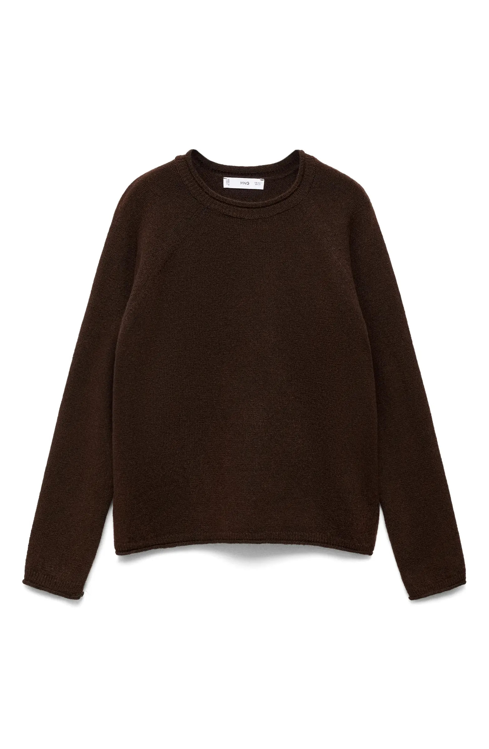 MANGO Moreneta Crewneck Sweater | Nordstrom | Nordstrom