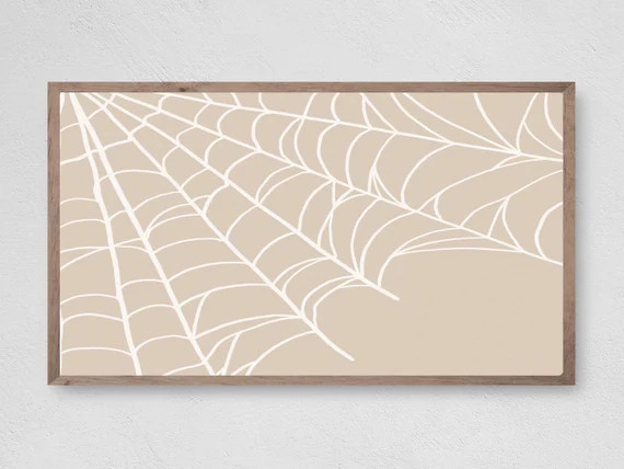 Boho Cobweb, Samsung Frame TV Art, Halloween, Frame TV Art, Samsung Art TV, Digital Download for ... | Etsy (US)