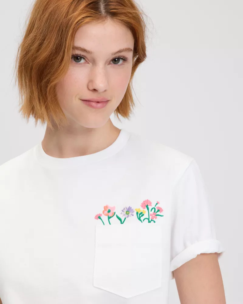 Spring Bouquet Tee | Kate Spade Outlet