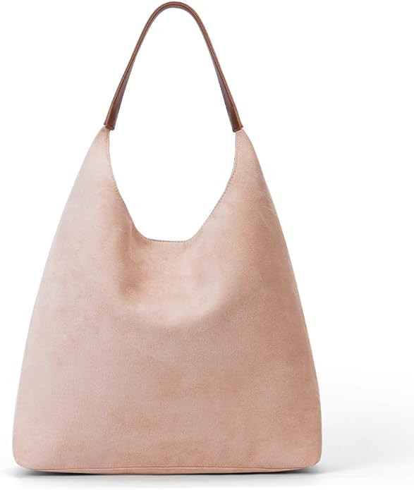 YFGBCX Tote Bags for Women Work Bags Suede Slouchy Bag Hobo Handbag Office Tote Handbag | Amazon (US)