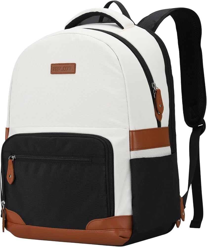 RealCool Laptop Backpack, 31L Travel Backpacks Gift for Women Men, Fits up to 15.6-17 Inch,Water ... | Amazon (US)