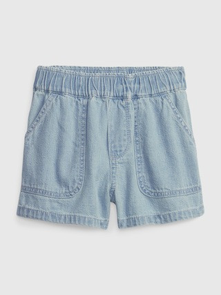 Toddler Pull-On Denim Shorts with Washwell | Gap (US)