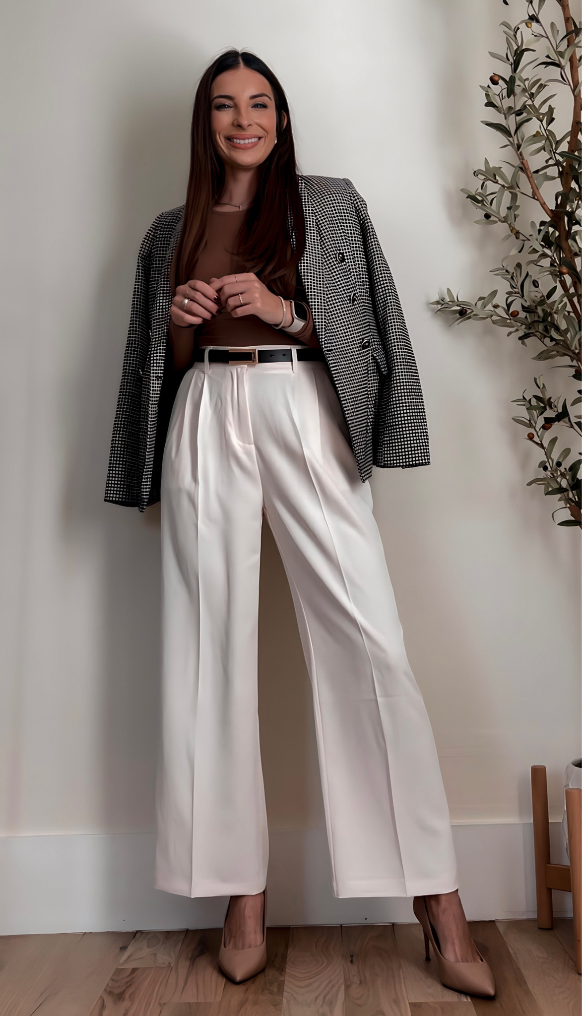 Day 30 of 30 fall fashion inspo
Fall workwear 
Houndstooth blazer

#LTKfindsunder50 #LTKworkwear #LTKstyletip