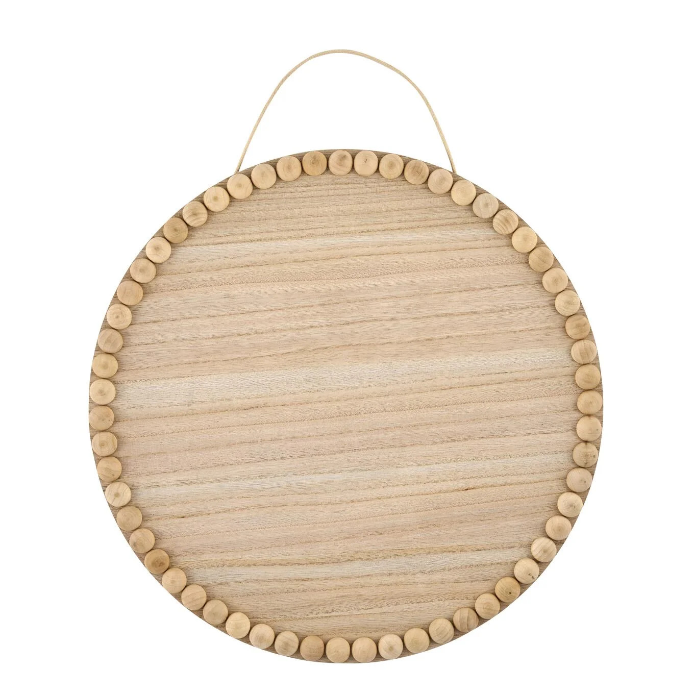 Plaid Wood Surfaces Round Beaded Edge Plaque, 15" | Walmart (US)