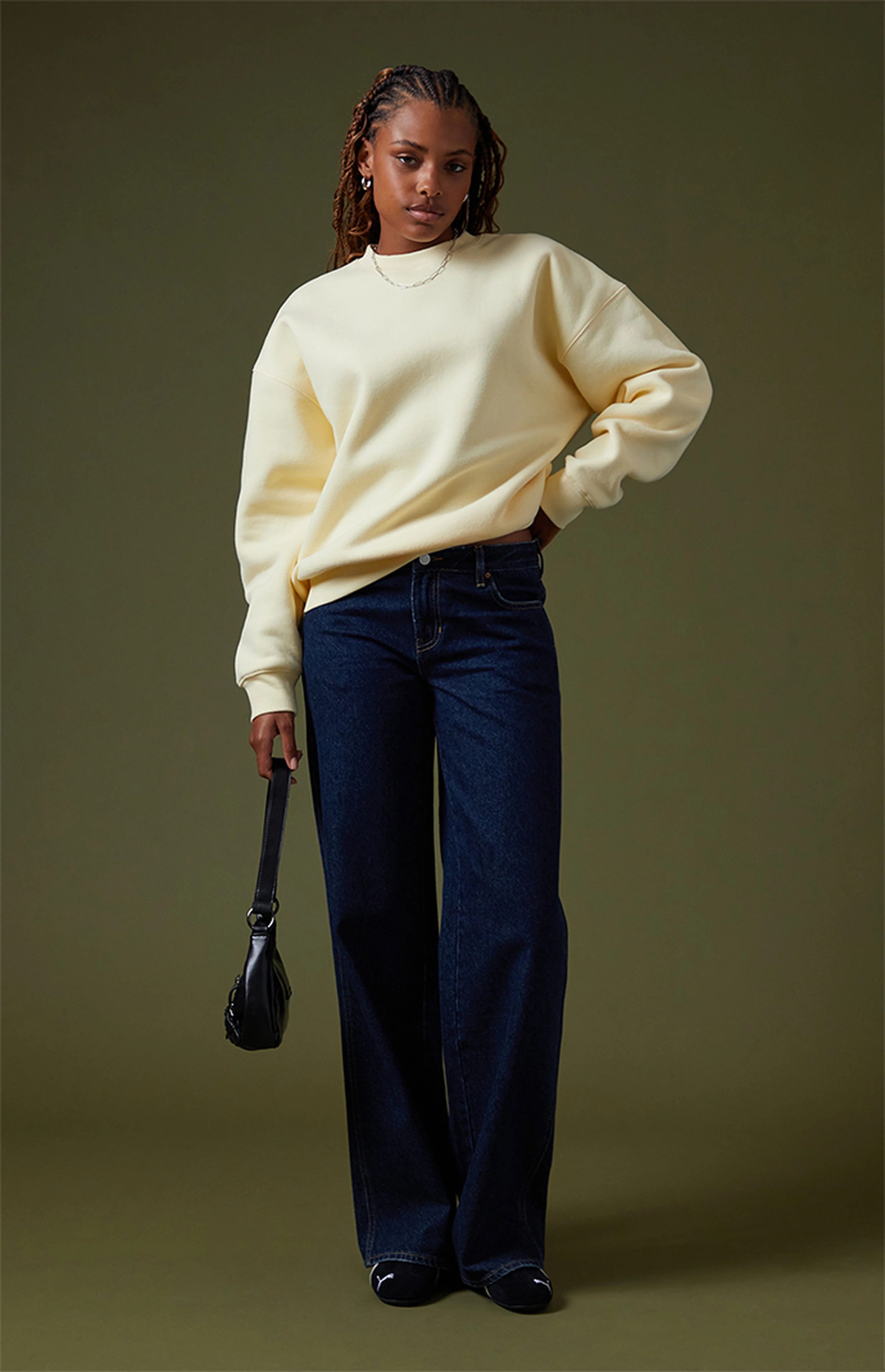 Pacsun Core Crew Neck Sweatshirt | PacSun