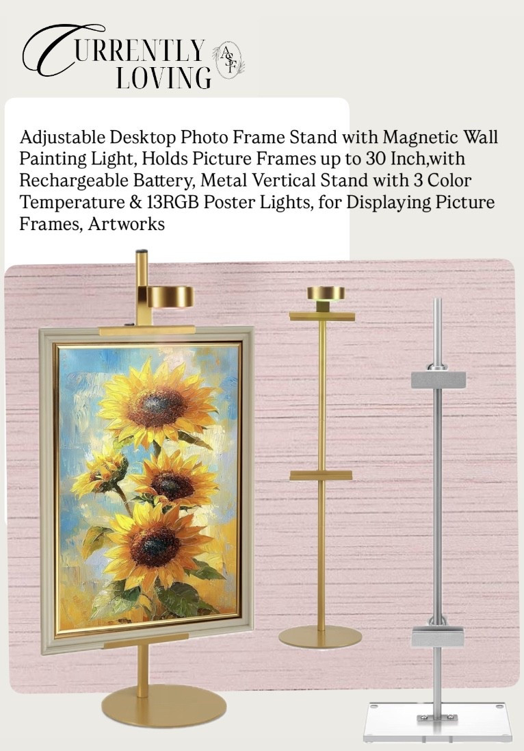 Display your favorite art and photos with our adjustable desktop photo frame stands. Perfect for any room and easy to use. Great for gifts too!

#LTKHoliday #LTKHome #LTKGiftGuide
