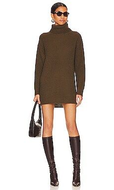 superdown Sanja Sweater Dress in Forest Green from Revolve.com | Revolve Clothing (Global)