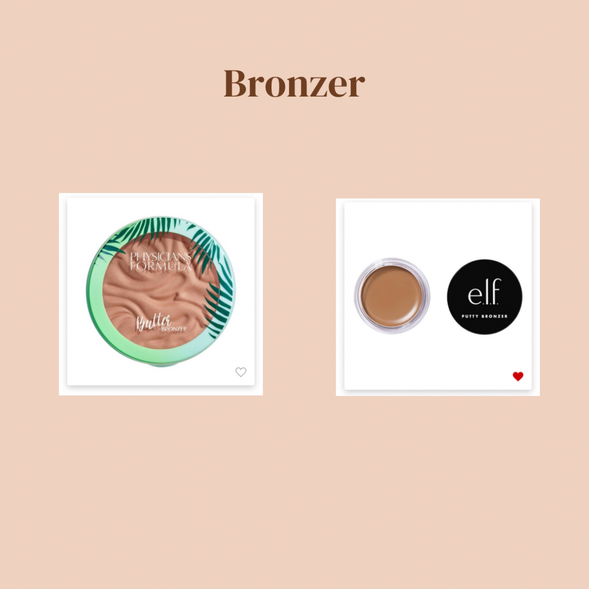 Drug store favs - bronzer 

#LTKbeauty #LTKFind #LTKGiftGuide