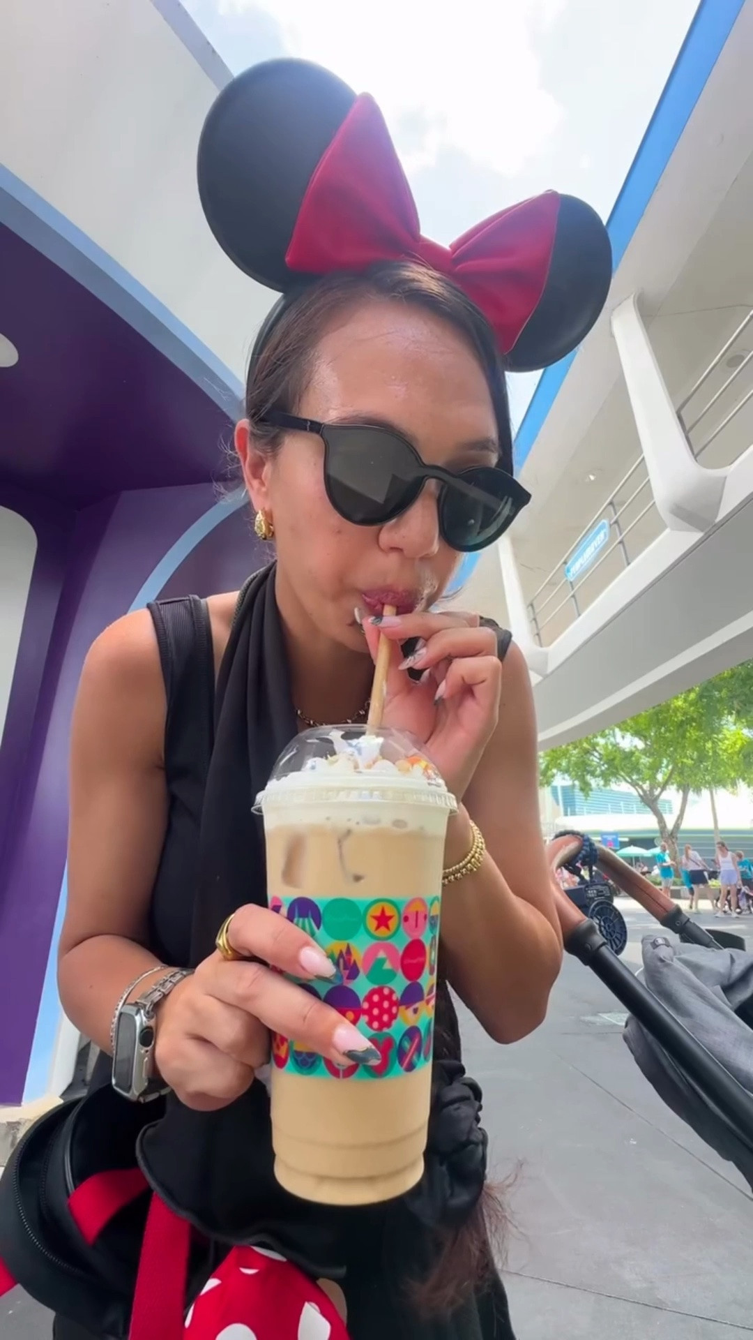 One thing about me... I’m always going to stop for a coffee at Disney ✨

The Lucky Star Cold Brew is part of the Annual Passholder coffee challenge located inside Magic Kingdom at Joffrey’s in Tomorrowland. I usually stick to my go-to order, but I think this will be a fun way to branch out and try something different, and I can’t wait to try the rest of the challenge.

I did make one adjustment though. The drink normally comes with 6 pumps of syrup, so I asked for 2 instead. I personally don’t like overly sweet coffee, so with that change it was an easy 7/10 for me.

Are you sticking with your usual Disney coffee order or trying something new? ✨
#MagicKingdom #WaltDisneyWorld #DisneyCoffee #DisneyAnnualPassholder #DisneyDrinks DisneyFoodie DisneyReview DisneyParks JoffreysCoffee