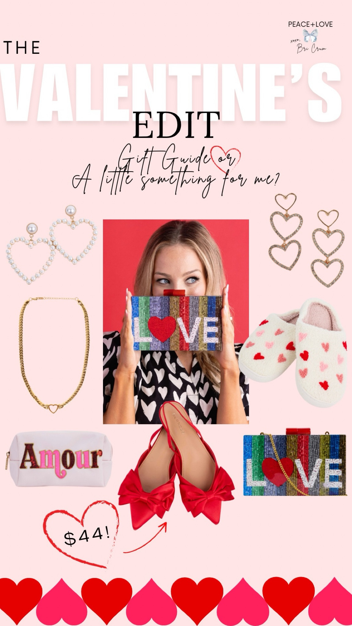 I LOVE love, and I love these adorable accessories for Valentine's Day! Gift yourself or gift your favorite gal! 🩷🩷🩷

#LTKSeasonal #LTKGiftGuide #LTKStyleTip