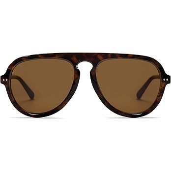 SOJOS Retro Aviator Sunglasses Womens Mens Vintage Plastic Frame Shades Lentes De Sol Para Mujer ... | Amazon (US)