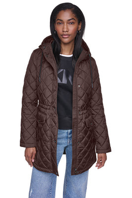QUILTED ANORAK | DKNY