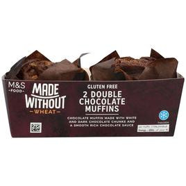 M&S Made Without 2 Double Chocolate Muffins | Ocado | Ocado
