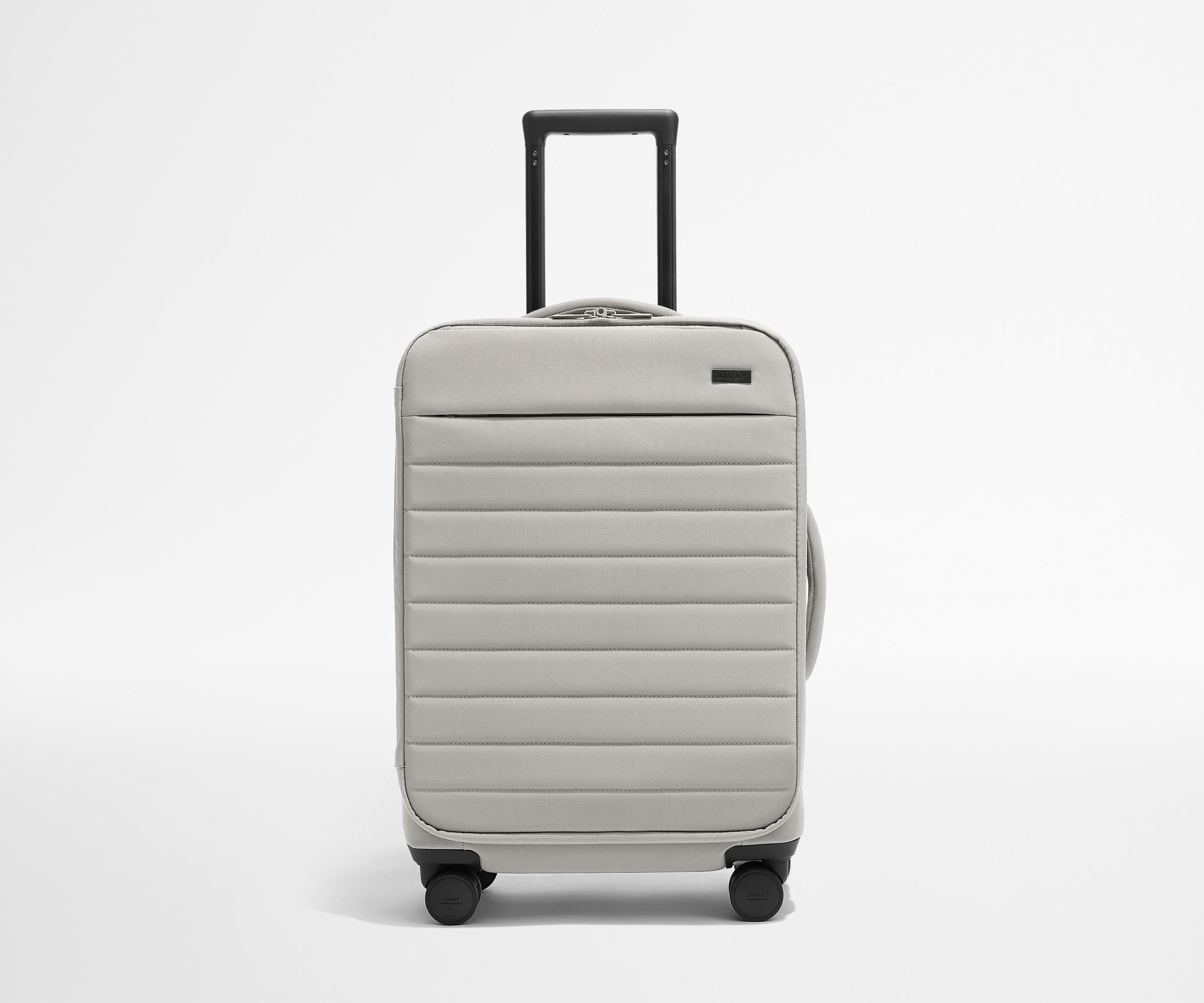 Softside Bigger Carry-On Suitcase in Cloud Gray | Away | Away