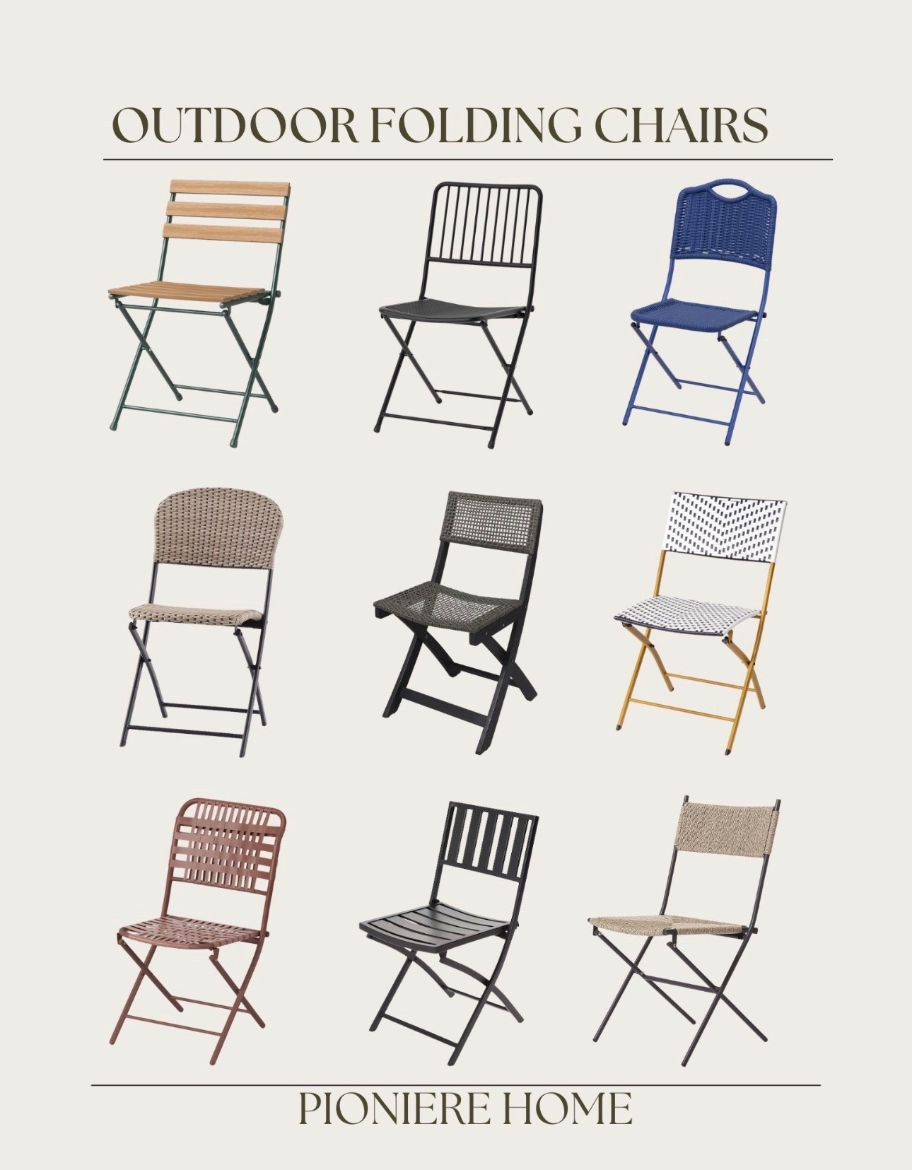 Outdoor folding chairs. Perfect chairs for entertaining. Outdoor dining chairs, wicker outdoor chairs. Spring patio refresh, target outdoor furniture, Wayfair, crate & barrel  



#LTKSaleAlert #LTKSeasonal #LTKHome