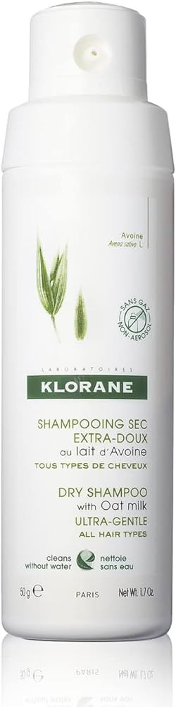 Klorane Dry Shampoo Powder with Oat Milk, Non-Aerosol Formula, Eco-friendly Loose Powder, Paraben... | Amazon (US)