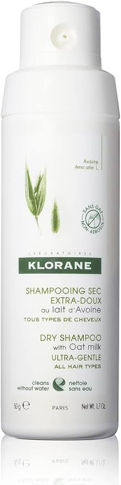 Klorane Dry Shampoo Powder with Oat Milk, Non-Aerosol Formula, Eco-friendly Loose Powder, Paraben... | Amazon (US)