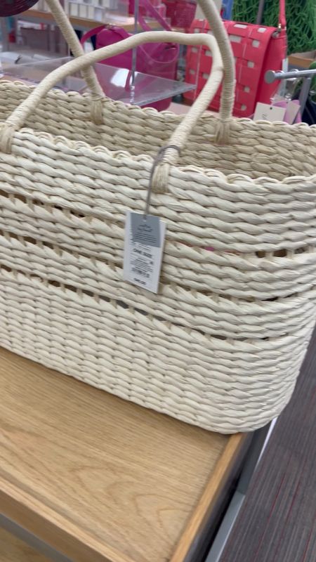 Target straw bag beach bags 

#LTKswim #LTKtravel #LTKSeasonal