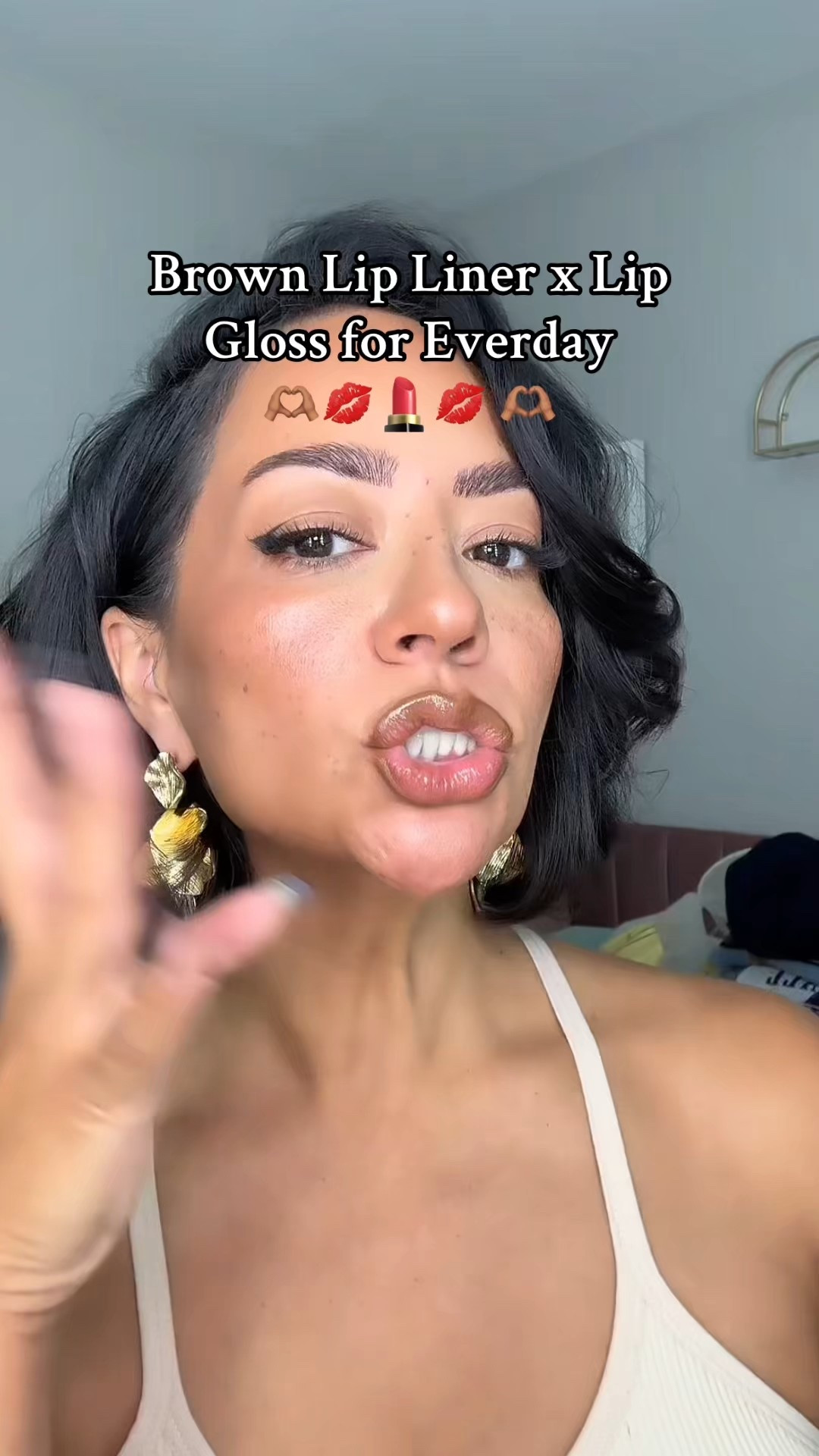 Easy everyday lip combo - Brown Lip Liner Lipgloss 💄 

All products in this fall makeup look are linked 

over 40, makeup tips, makeup tutorial, makeup look 

#LTKStyleTip #LTKBeauty #LTKOver40