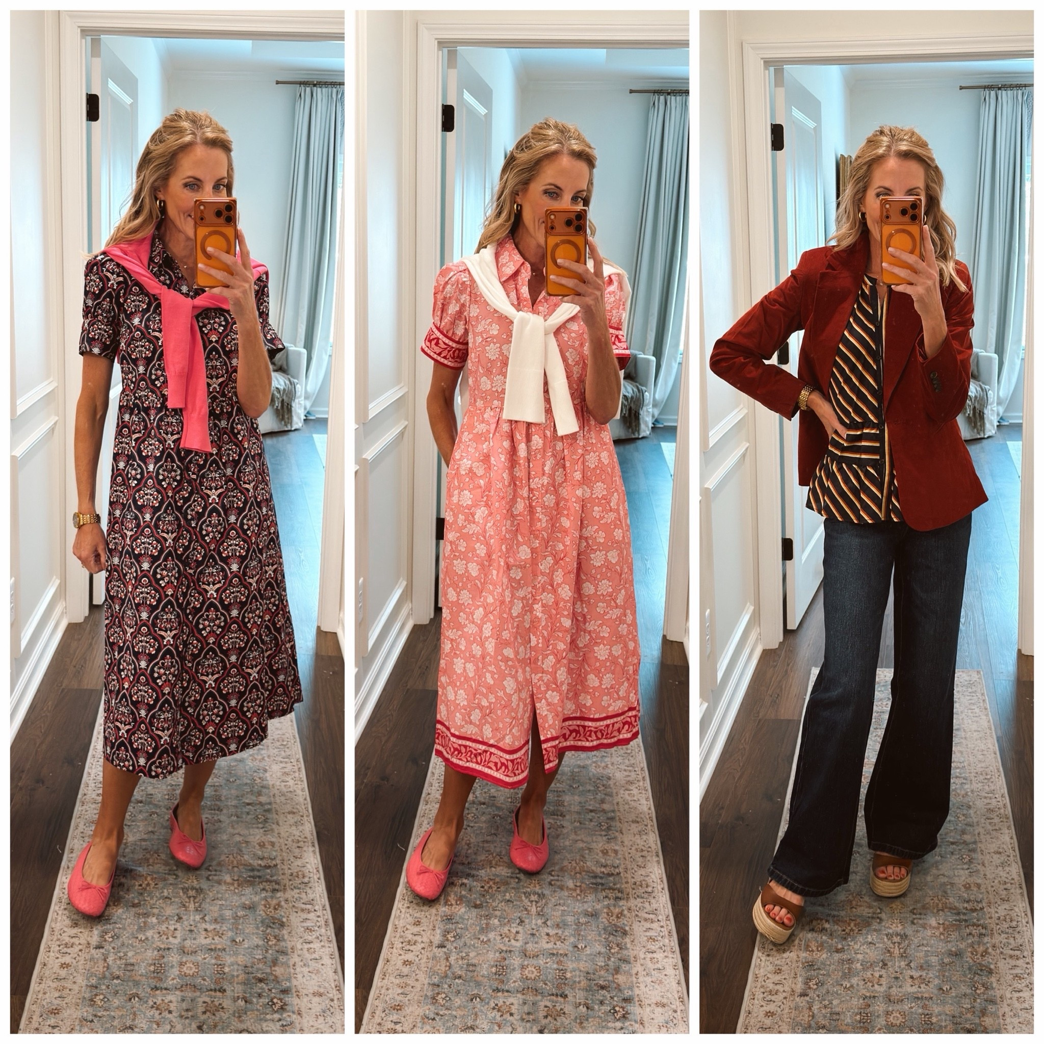 Are you a dress girl or a jeans + cute top girl for work? Because Belk understood the assignment with these fall finds. 🙌🏻

Whether you’re looking for an easy teacher dress, a polished office outfit, or a cute top you can pair with your favorite jeans and blazer, these are the kind of pieces that make getting dressed for work SO easy.

The dresses are comfortable, feminine and classroom-ready, and this Philosophy top is only $39 after coupon and has the prettiest navy + orange colors for fall. I mixed in a few of my favorite Walmart basics to show how easily you can make these pieces work with what you already own.

Perfect for teachers, the office, business casual days, church and everyday fall style.

Comment BELK and I’ll send you the links!

Belk fashion | Belk fall fashion | Belk dresses | Belk sale | Philosophy clothing | teacher outfits | teacher fashion | fall teacher outfits | teacher workwear | affordable teacher clothes | work outfits for women | office outfits for women | business casual outfits | fall workwear | dresses for work | teacher dresses | women over 40 fashion | women over 50 style | affordable fall fashion | instructional coach style | casual work outfits | fall outfit ideas | Walmart jeans | Walmart blazer | affordable workwear | back to school teacher outfits