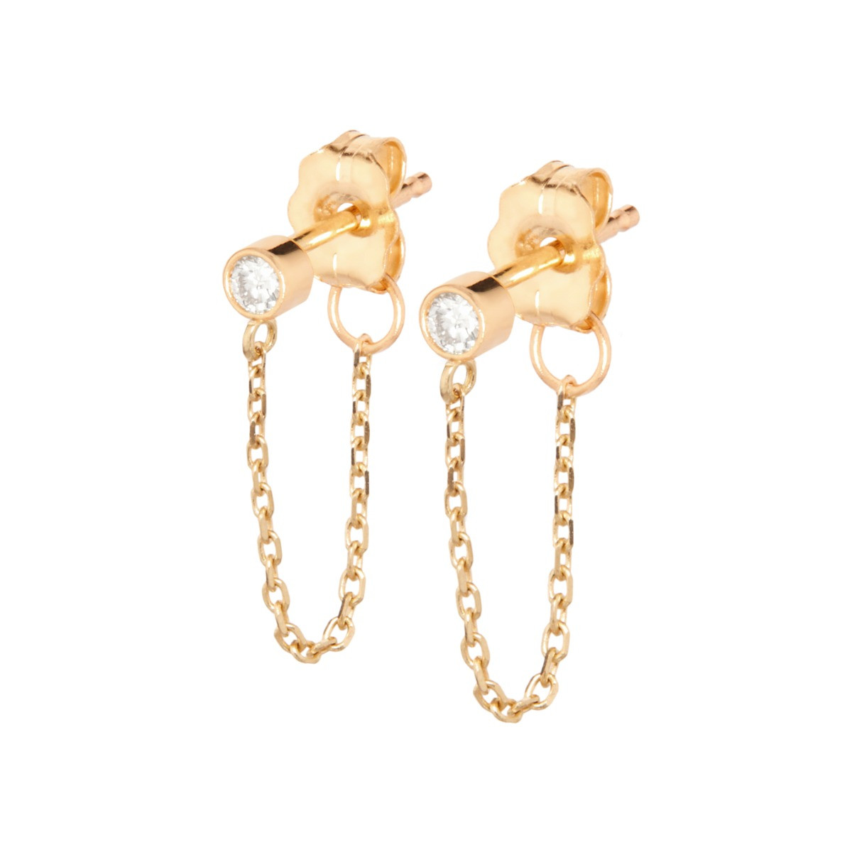 Chained to My Heart Earring, Petite (single) | Catbird