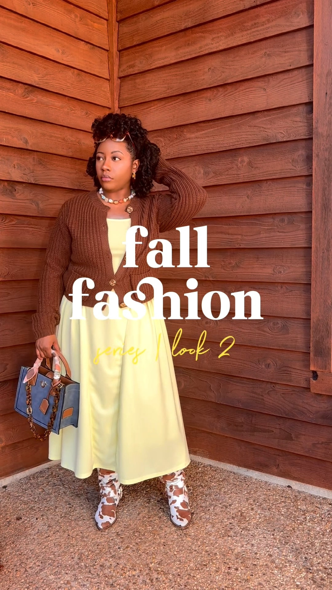 Butter yellow + mocha brown are such a 🔥 color combo 🤎💛 fall fashion series | look 2 in motion ✨

Outfit Formula: cardigan + dress + slouchy boots 

#LTKItBag #LTKStyleTip #LTKShoeCrush