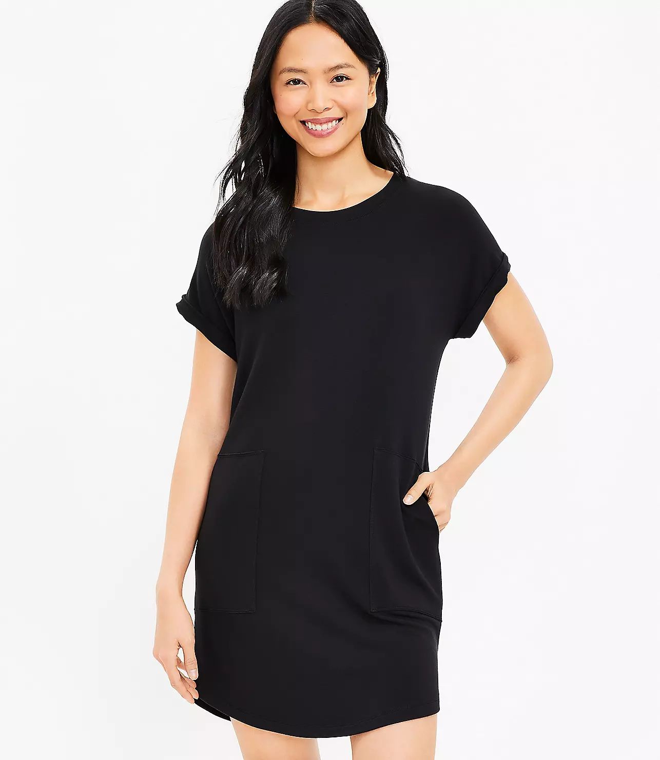 Lou & Grey Signaturesoft Pocket Shift Dress | LOFT