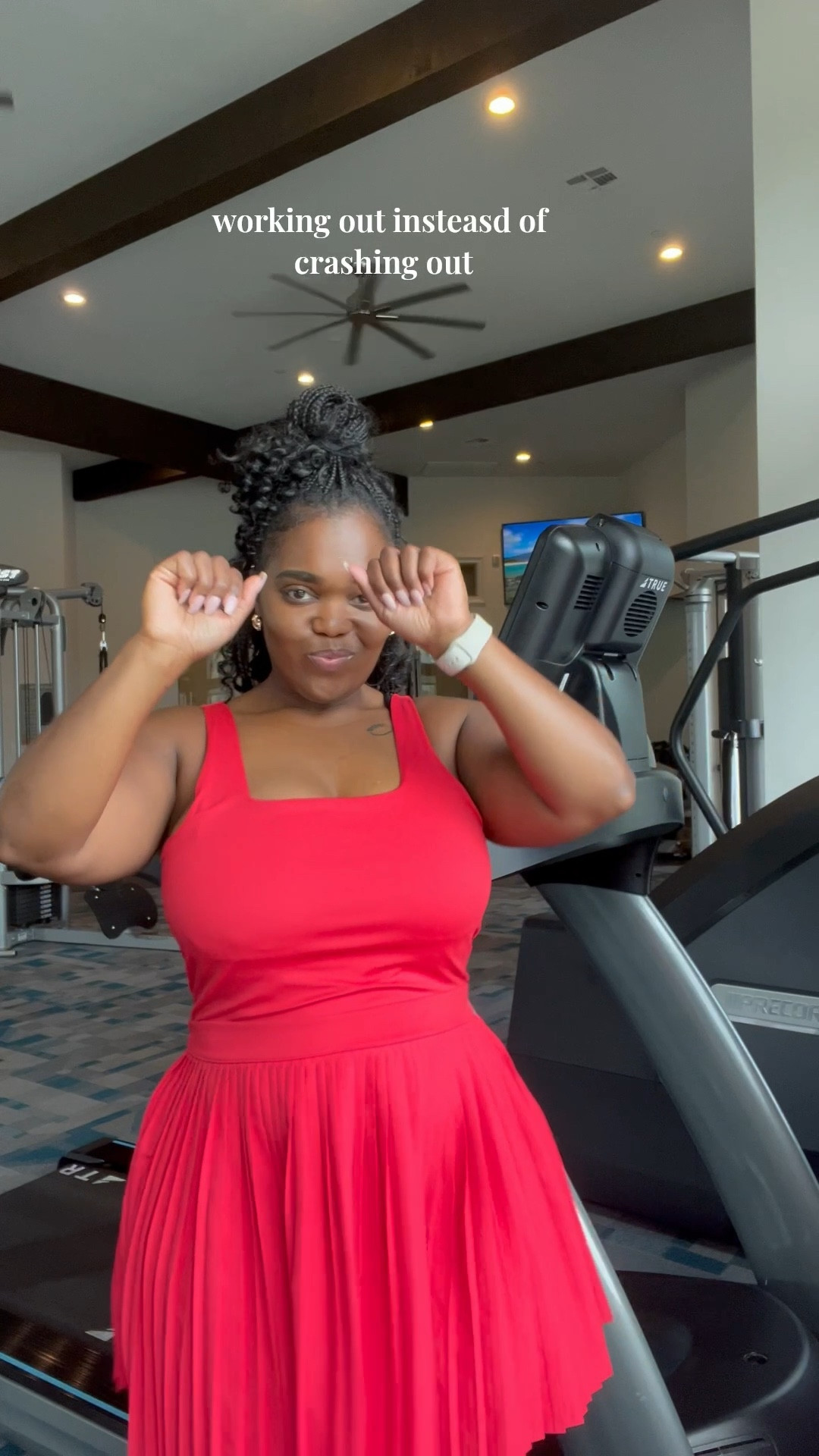 Love this workout dress! Let’s do more working out than crashing out! 

#LTKFindsUnder50 #LTKMidsize #LTKActive