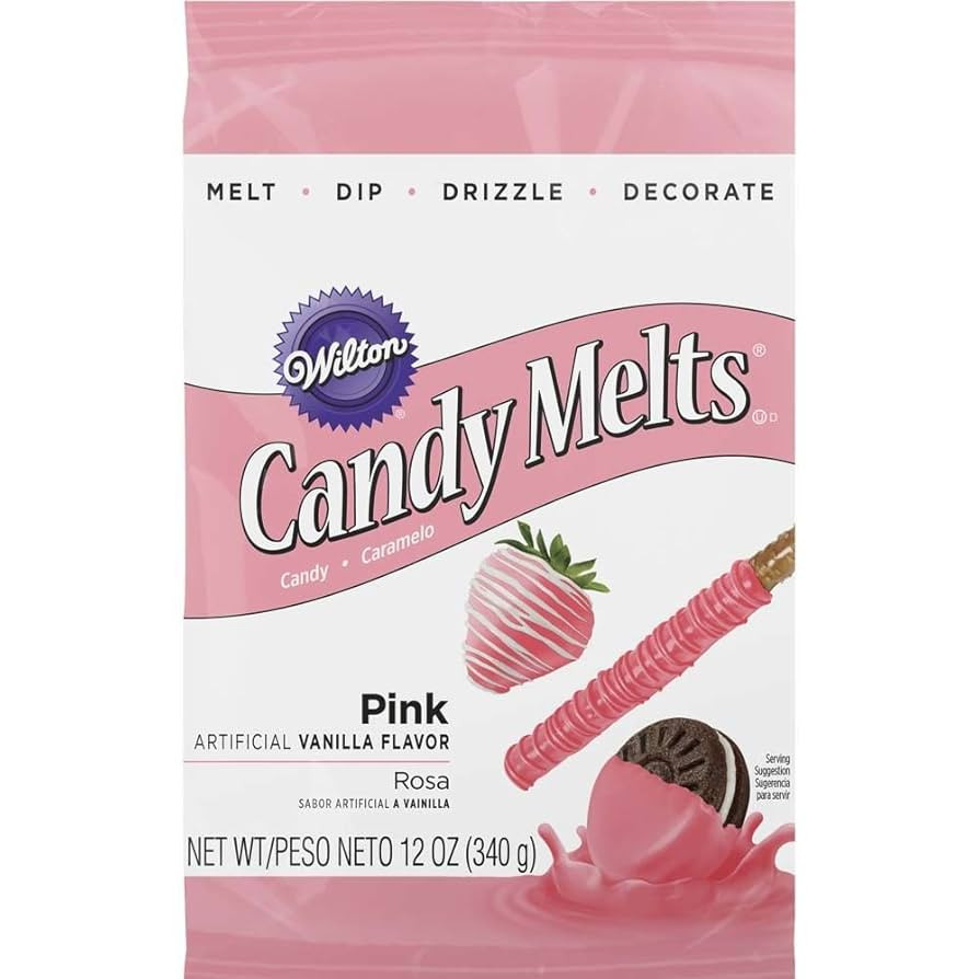 Wilton Pink Candy Melts Candy, 12 oz. | Amazon (US)