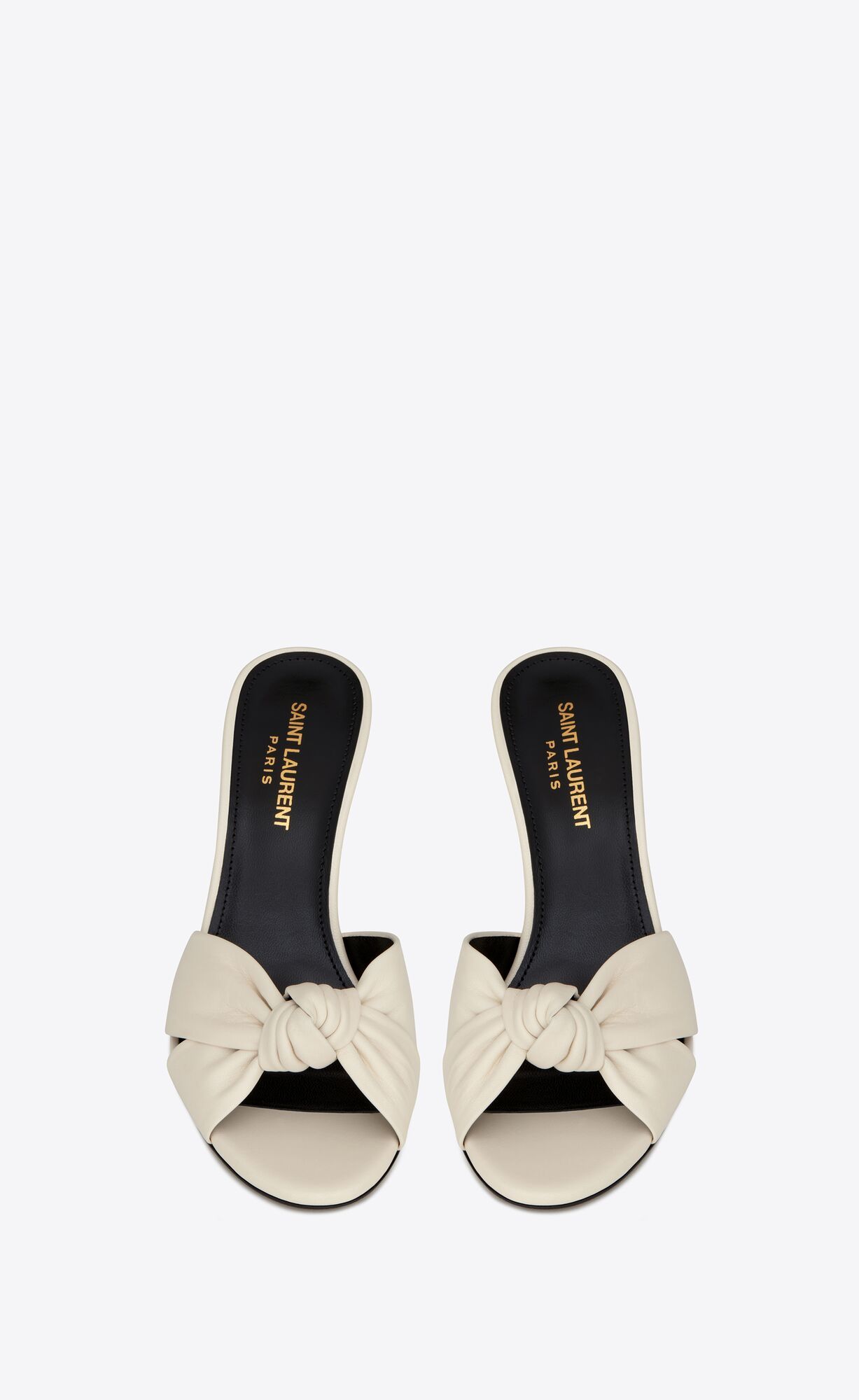 bianca mules in smooth leather | Saint Laurent Inc. (Global)