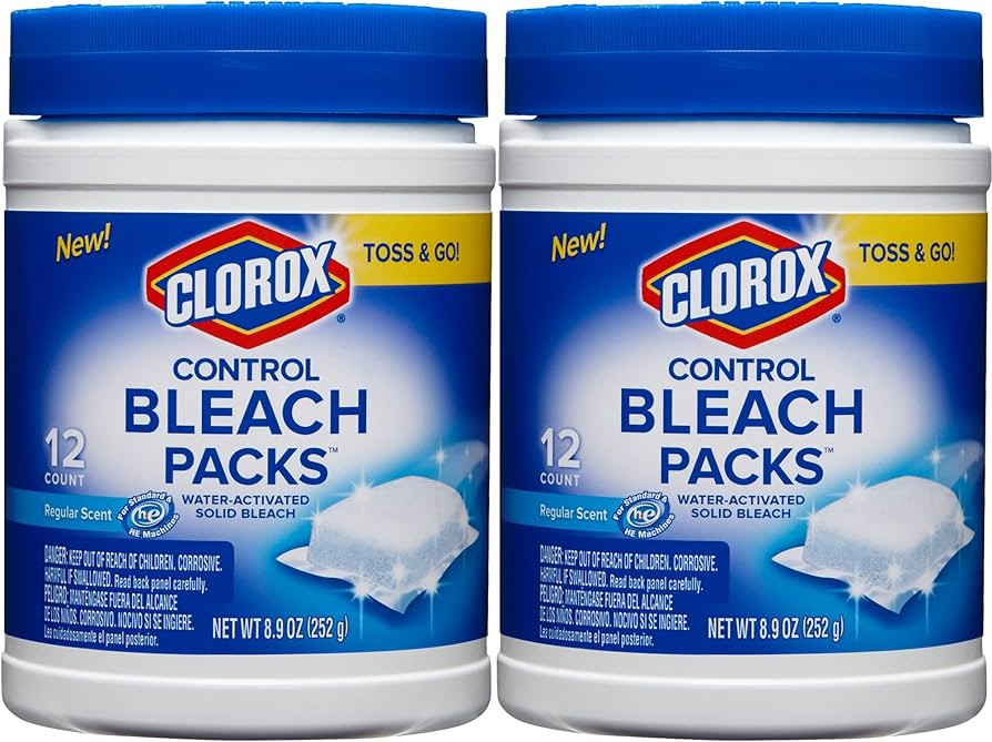 Control Bleach Packs, Regular, 12 Tabs/Pack, Each | Amazon (US)