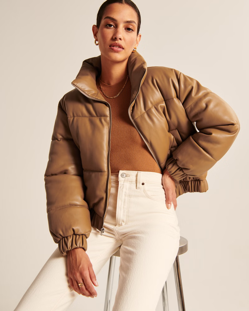 Women's Ultra Mini Puffer | Women's Coats & Jackets | Abercrombie.com | Abercrombie & Fitch (US)