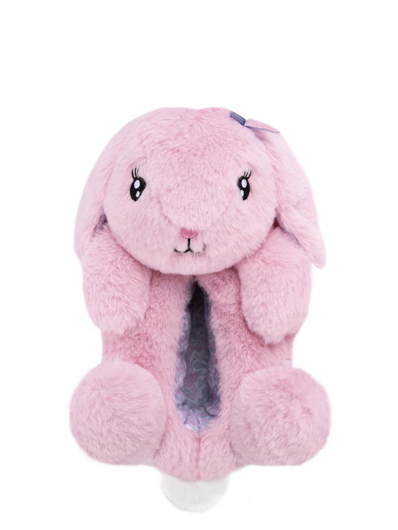 Wonder Nation Toddler & Girls Bunny Slipper | Walmart (US)