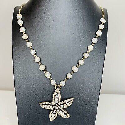 Tommy Bahama Long Pearl Starfish Necklace | eBay US