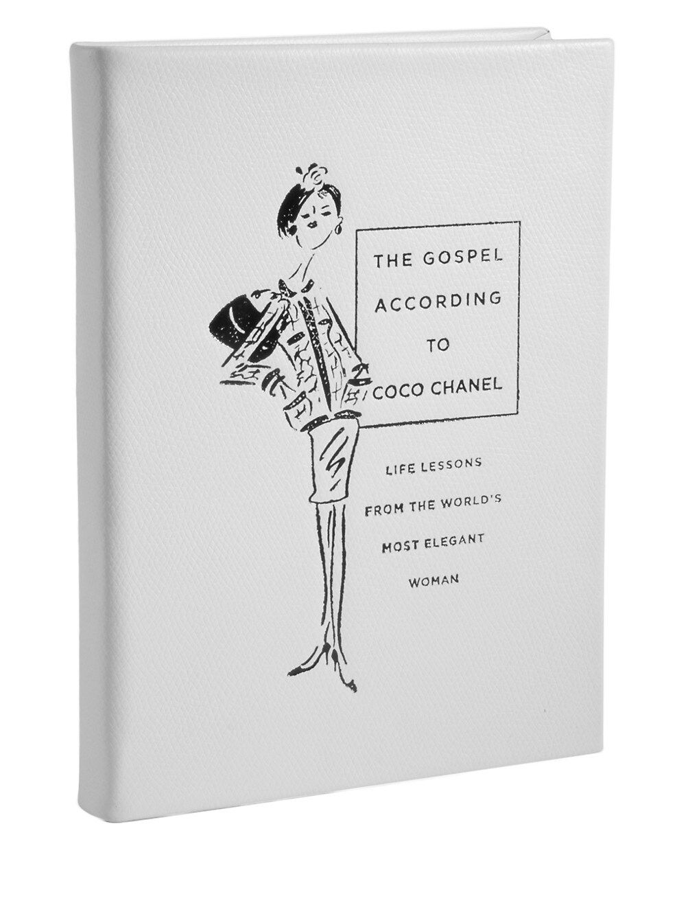 Coco Chanel Leather-Bound Book | Saks Fifth Avenue
