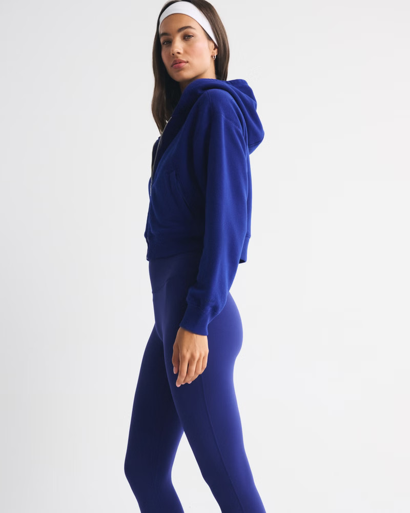 YPB On The Go 6AM Full-Zip Hoodie | Abercrombie & Fitch (US)