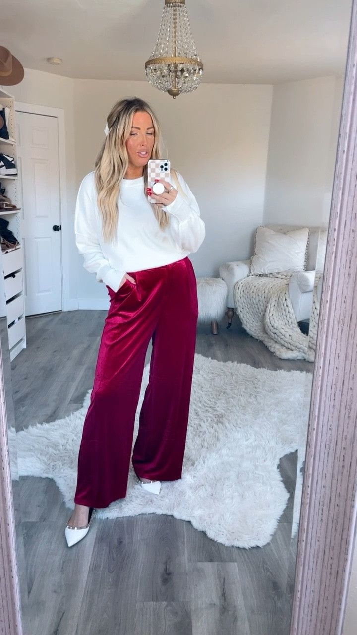 Holiday party outfit lace top fits TTS, wearing Medium. Sized up to a large in the sweater dress for this fit. Christmas outfit for kids. Christmas party. Wedding guest dress. Family photos outfit SaleSale

Follow my shop @thesuestylefile on the @shop.LTK app to shop this post and get my exclusive app-only content!

#liketkit 
@shop.ltk
https://liketk.it/4pRgG

#LTKGiftGuide #LTKsalealert #LTKHoliday